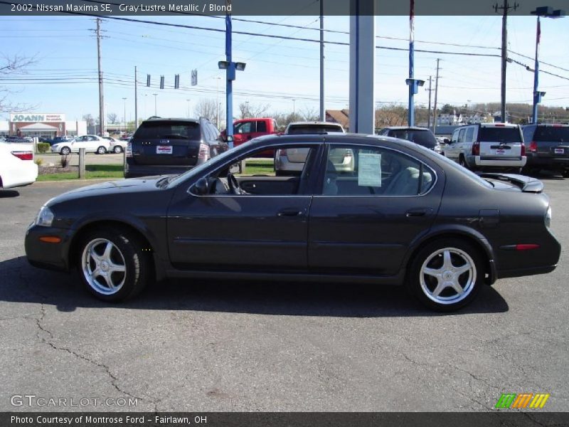 Gray Lustre Metallic / Blond 2002 Nissan Maxima SE