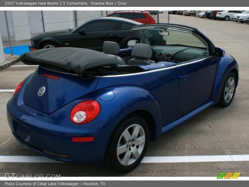 Shadow Blue / Grey 2007 Volkswagen New Beetle 2.5 Convertible