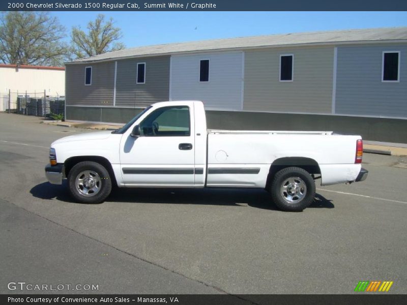Summit White / Graphite 2000 Chevrolet Silverado 1500 Regular Cab