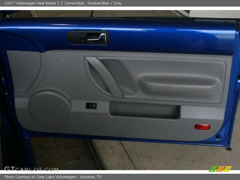 Shadow Blue / Grey 2007 Volkswagen New Beetle 2.5 Convertible