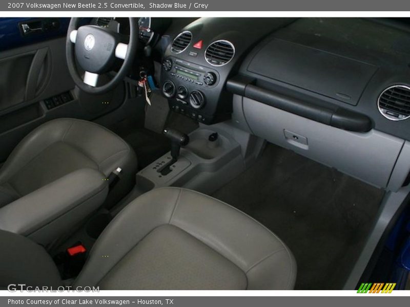 Shadow Blue / Grey 2007 Volkswagen New Beetle 2.5 Convertible