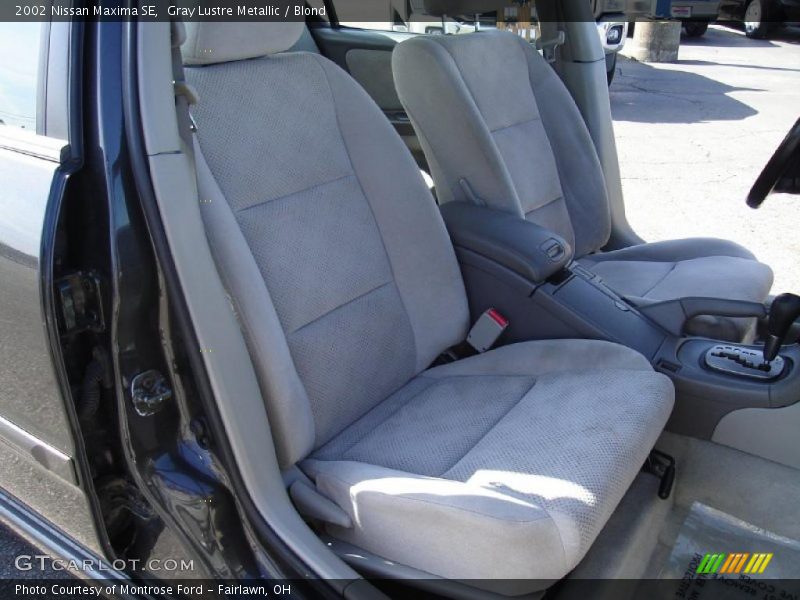 Gray Lustre Metallic / Blond 2002 Nissan Maxima SE