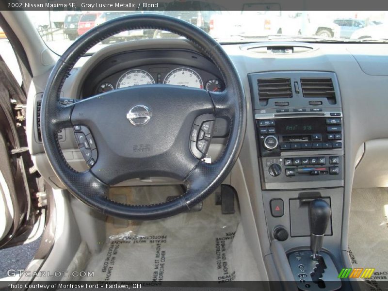 Gray Lustre Metallic / Blond 2002 Nissan Maxima SE