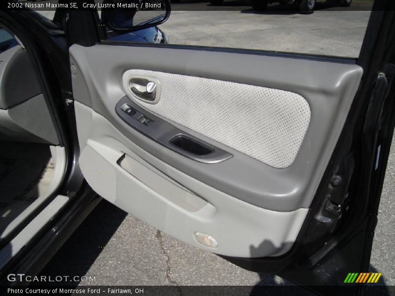 Gray Lustre Metallic / Blond 2002 Nissan Maxima SE