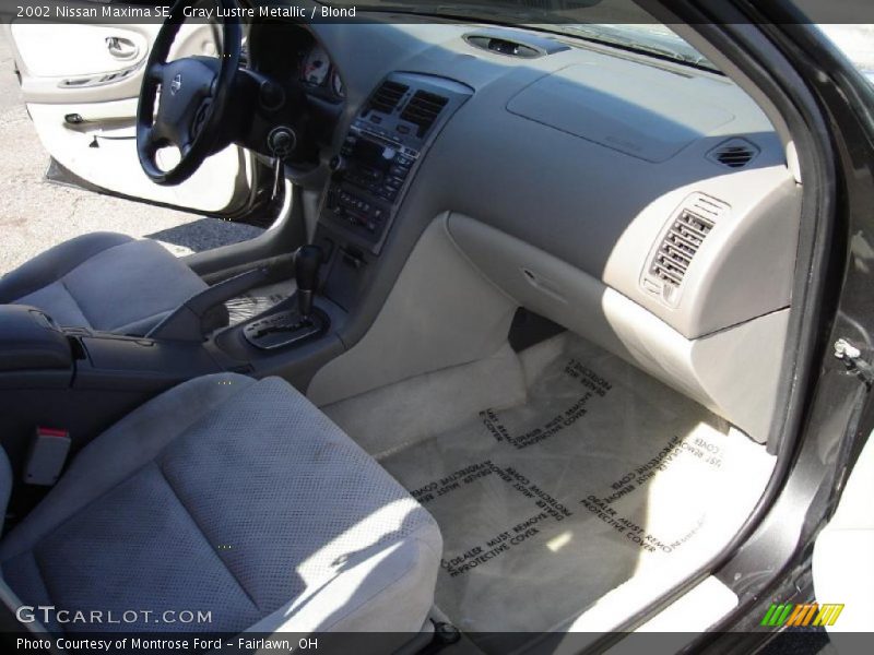 Gray Lustre Metallic / Blond 2002 Nissan Maxima SE