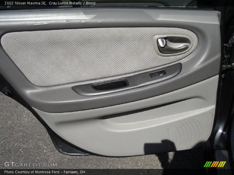 Gray Lustre Metallic / Blond 2002 Nissan Maxima SE