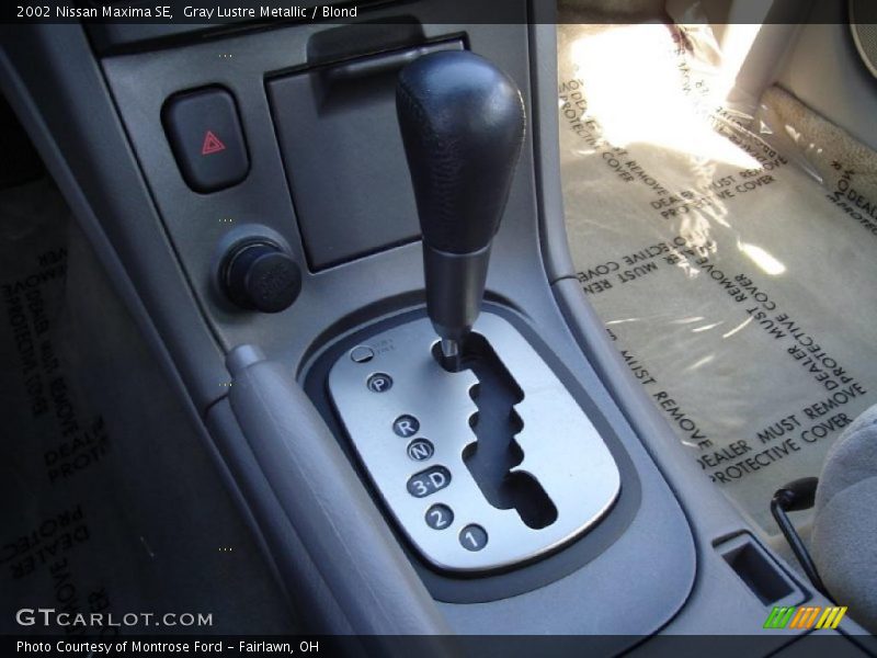 Gray Lustre Metallic / Blond 2002 Nissan Maxima SE