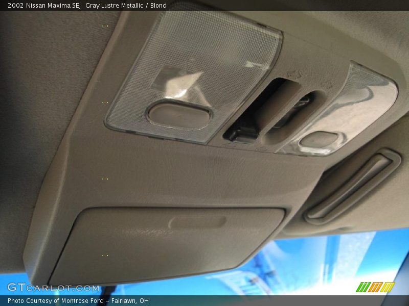 Gray Lustre Metallic / Blond 2002 Nissan Maxima SE