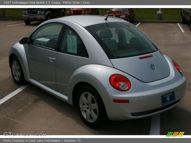 Reflex Silver / Grey 2007 Volkswagen New Beetle 2.5 Coupe