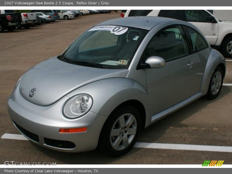 Reflex Silver / Grey 2007 Volkswagen New Beetle 2.5 Coupe