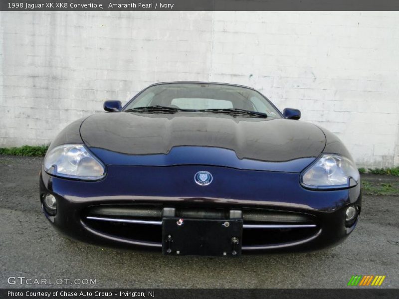 Amaranth Pearl / Ivory 1998 Jaguar XK XK8 Convertible