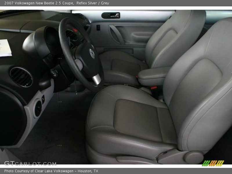 Reflex Silver / Grey 2007 Volkswagen New Beetle 2.5 Coupe