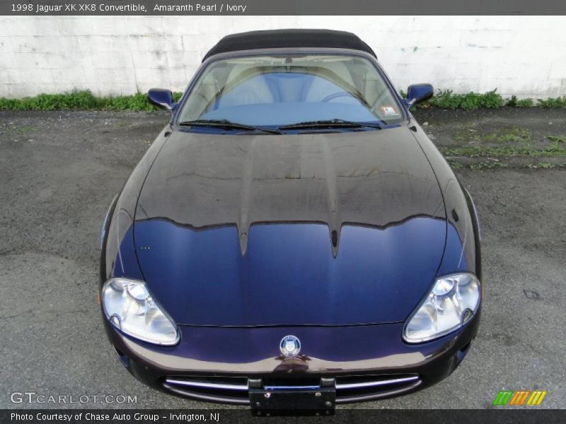 Amaranth Pearl / Ivory 1998 Jaguar XK XK8 Convertible