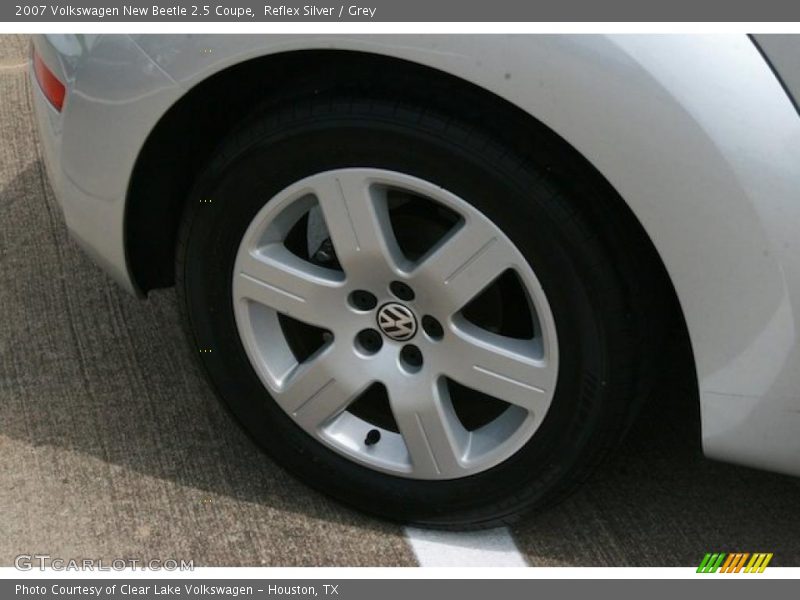 Reflex Silver / Grey 2007 Volkswagen New Beetle 2.5 Coupe