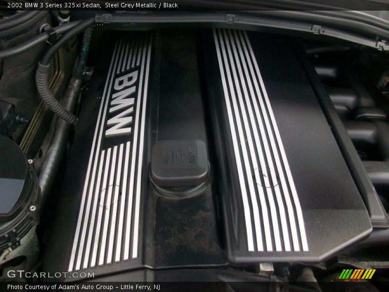 Steel Grey Metallic / Black 2002 BMW 3 Series 325xi Sedan