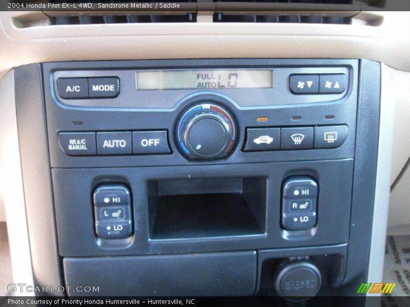 Sandstone Metallic / Saddle 2004 Honda Pilot EX-L 4WD