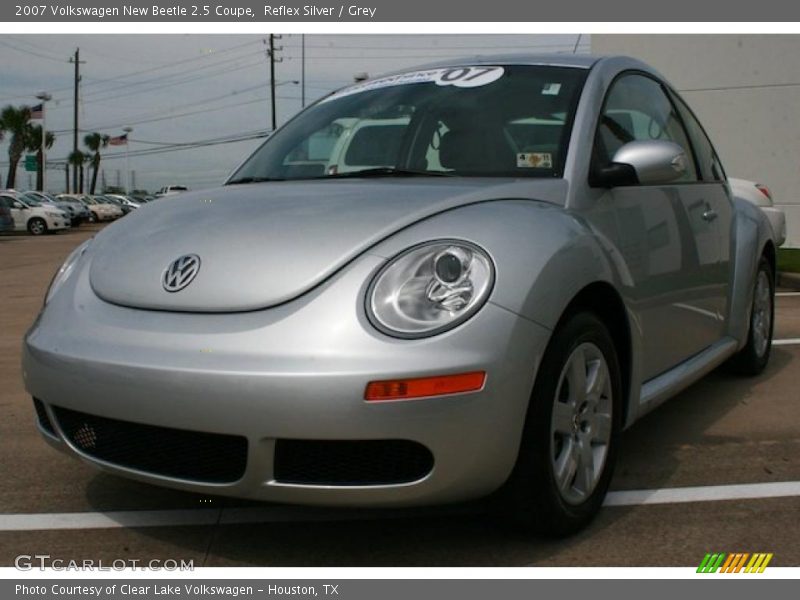 Reflex Silver / Grey 2007 Volkswagen New Beetle 2.5 Coupe
