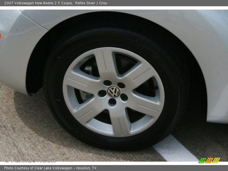 Reflex Silver / Grey 2007 Volkswagen New Beetle 2.5 Coupe