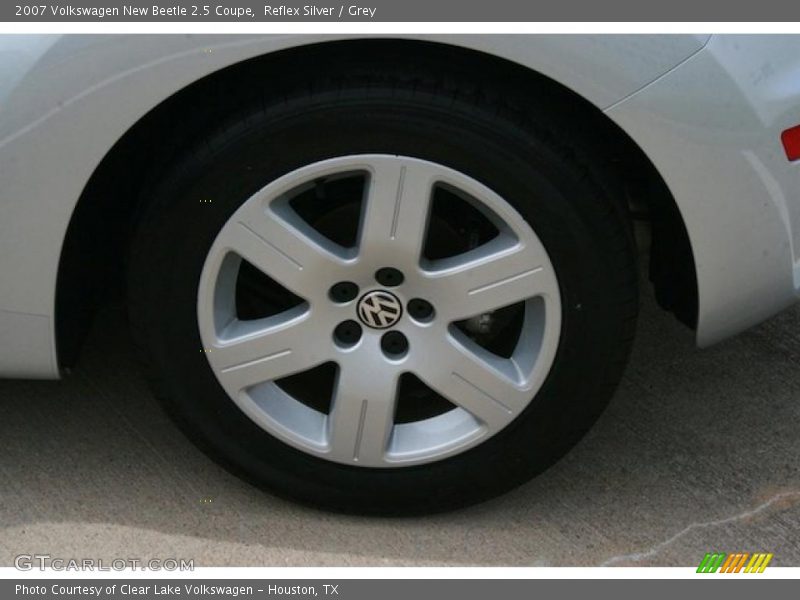 Reflex Silver / Grey 2007 Volkswagen New Beetle 2.5 Coupe