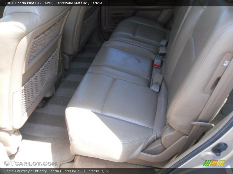Sandstone Metallic / Saddle 2004 Honda Pilot EX-L 4WD