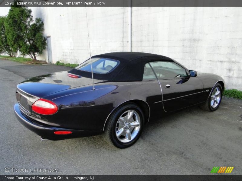 Amaranth Pearl / Ivory 1998 Jaguar XK XK8 Convertible