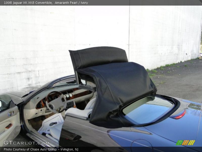 Amaranth Pearl / Ivory 1998 Jaguar XK XK8 Convertible