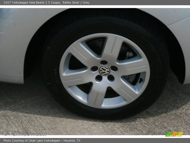 Reflex Silver / Grey 2007 Volkswagen New Beetle 2.5 Coupe
