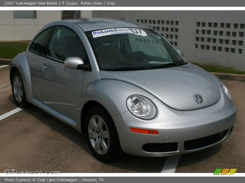 Reflex Silver / Grey 2007 Volkswagen New Beetle 2.5 Coupe