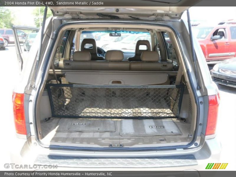 Sandstone Metallic / Saddle 2004 Honda Pilot EX-L 4WD
