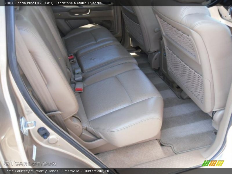 Sandstone Metallic / Saddle 2004 Honda Pilot EX-L 4WD