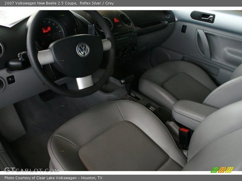 Reflex Silver / Grey 2007 Volkswagen New Beetle 2.5 Coupe