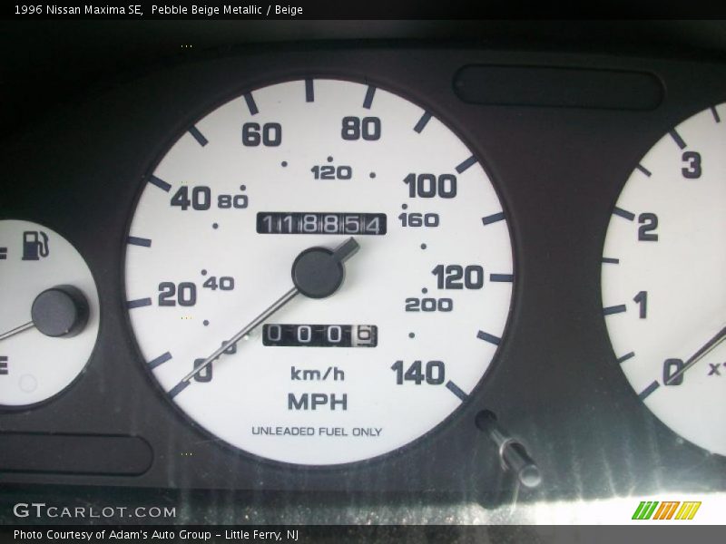 Pebble Beige Metallic / Beige 1996 Nissan Maxima SE