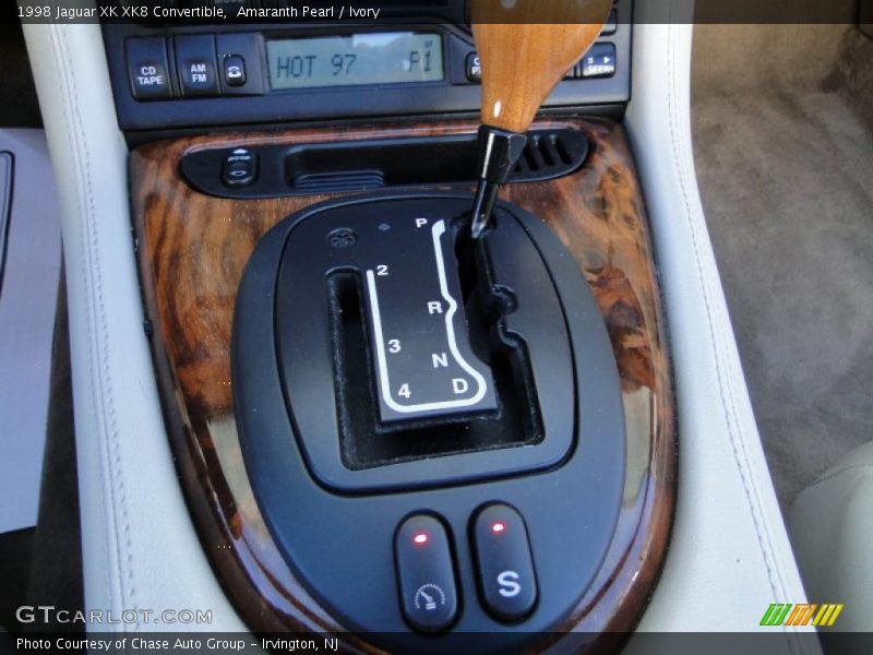 Amaranth Pearl / Ivory 1998 Jaguar XK XK8 Convertible