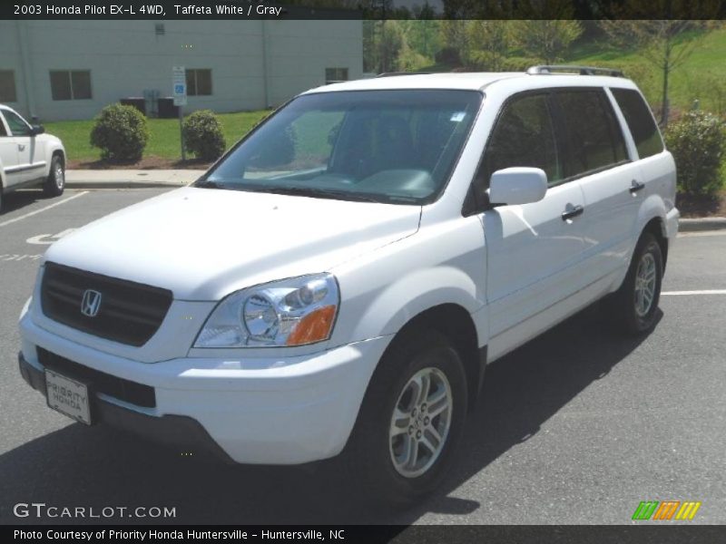 Taffeta White / Gray 2003 Honda Pilot EX-L 4WD