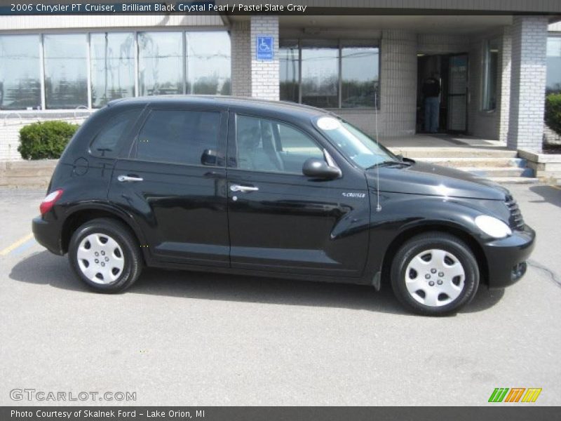Brilliant Black Crystal Pearl / Pastel Slate Gray 2006 Chrysler PT Cruiser