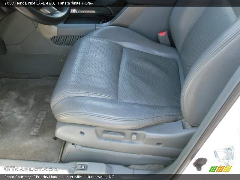Taffeta White / Gray 2003 Honda Pilot EX-L 4WD