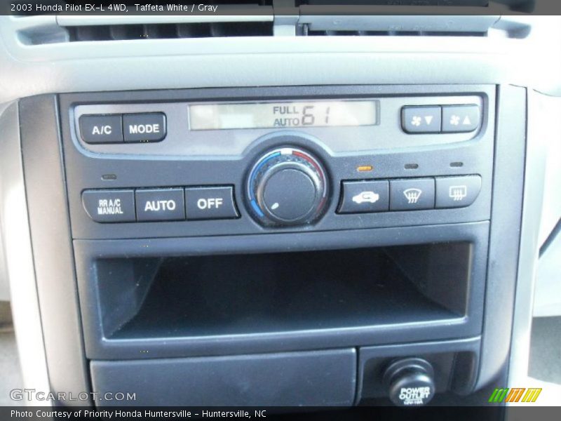 Taffeta White / Gray 2003 Honda Pilot EX-L 4WD