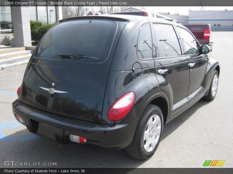 Brilliant Black Crystal Pearl / Pastel Slate Gray 2006 Chrysler PT Cruiser
