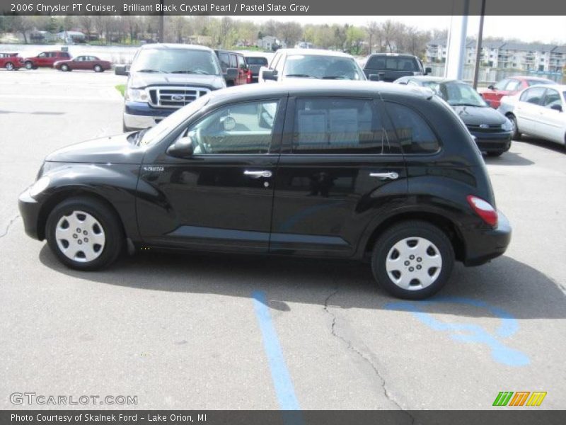 Brilliant Black Crystal Pearl / Pastel Slate Gray 2006 Chrysler PT Cruiser