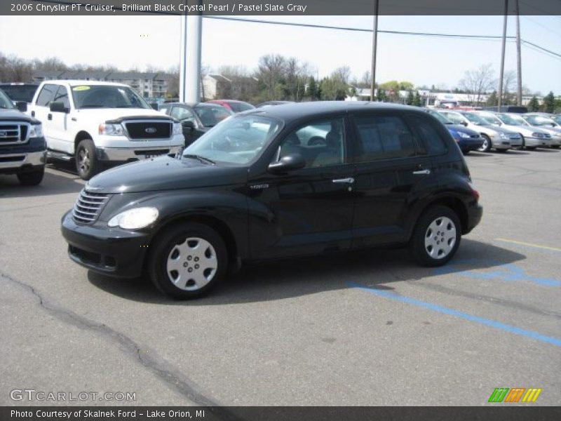 Brilliant Black Crystal Pearl / Pastel Slate Gray 2006 Chrysler PT Cruiser