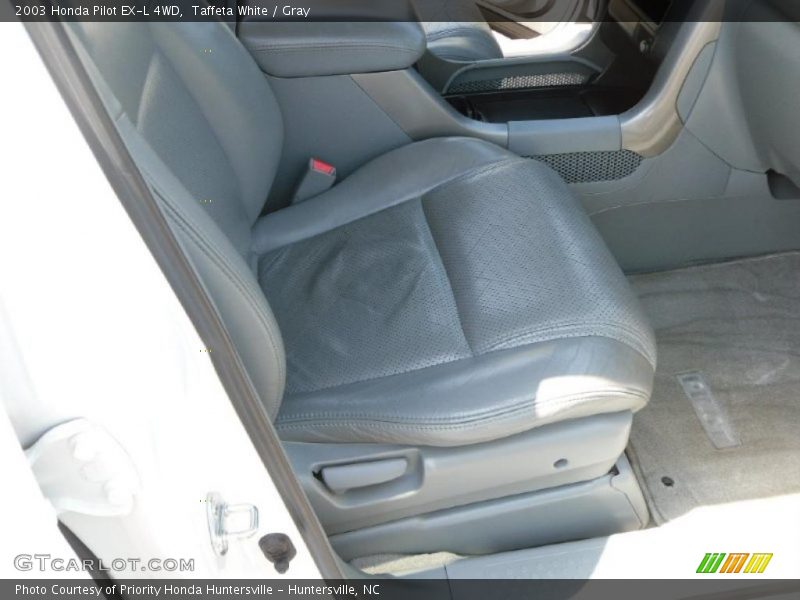 Taffeta White / Gray 2003 Honda Pilot EX-L 4WD