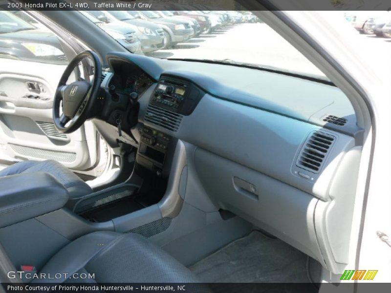 Taffeta White / Gray 2003 Honda Pilot EX-L 4WD