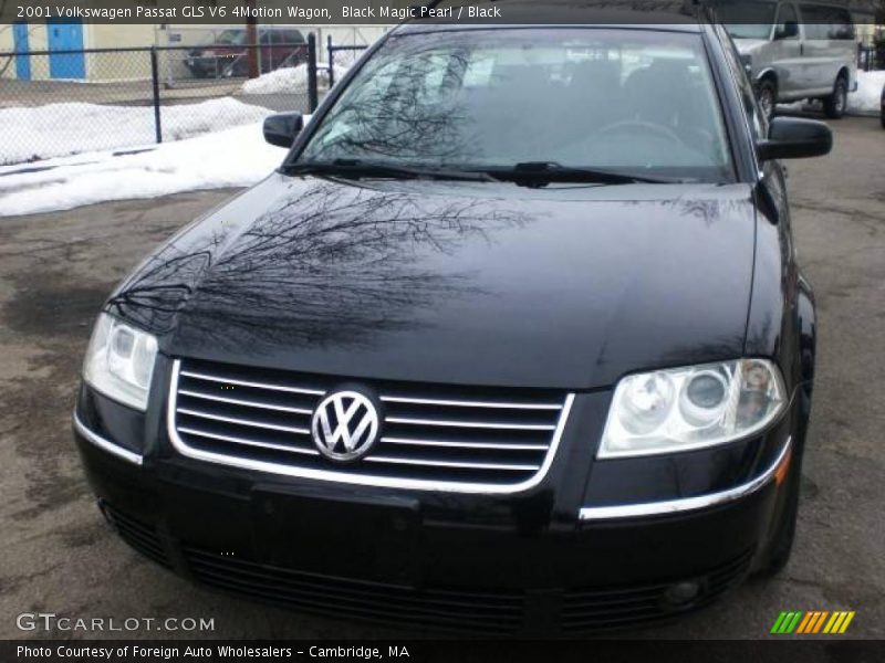 Black Magic Pearl / Black 2001 Volkswagen Passat GLS V6 4Motion Wagon