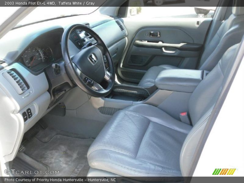 Taffeta White / Gray 2003 Honda Pilot EX-L 4WD