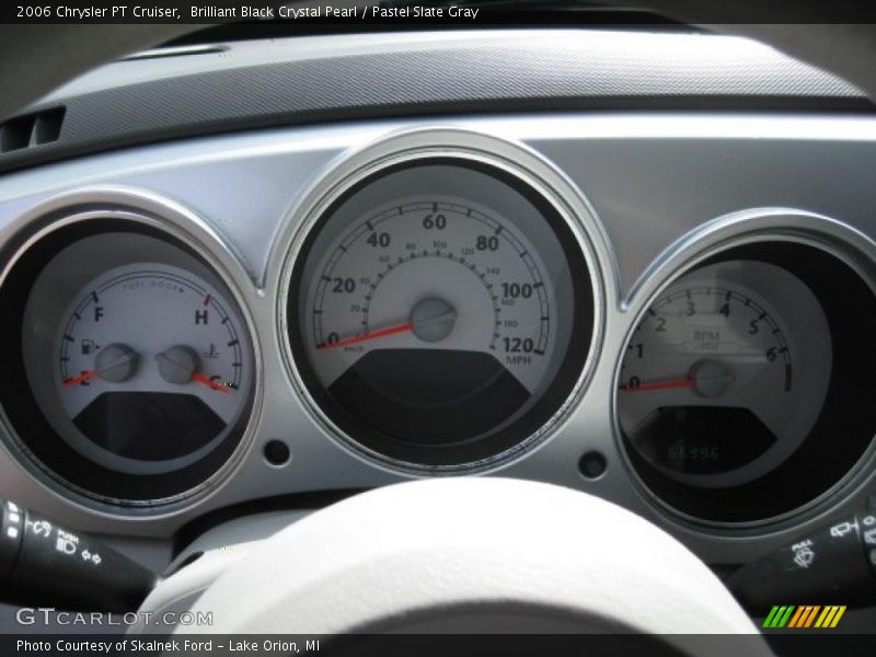 Brilliant Black Crystal Pearl / Pastel Slate Gray 2006 Chrysler PT Cruiser