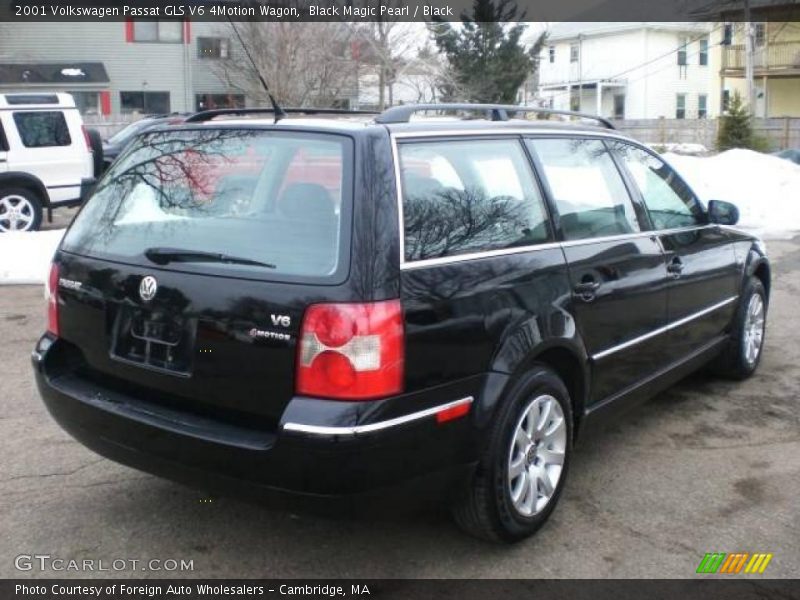 Black Magic Pearl / Black 2001 Volkswagen Passat GLS V6 4Motion Wagon