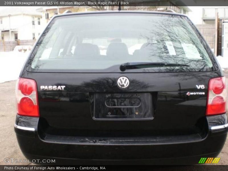 Black Magic Pearl / Black 2001 Volkswagen Passat GLS V6 4Motion Wagon
