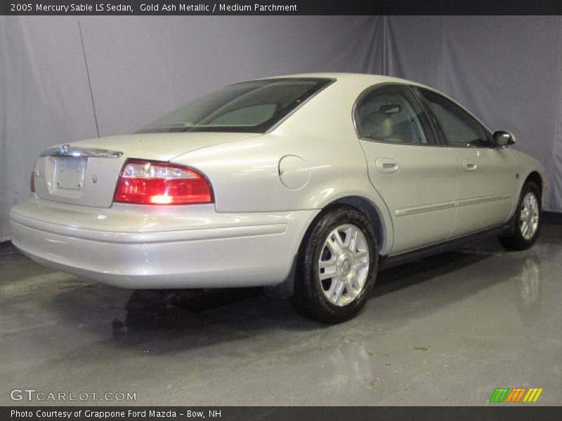 Gold Ash Metallic / Medium Parchment 2005 Mercury Sable LS Sedan