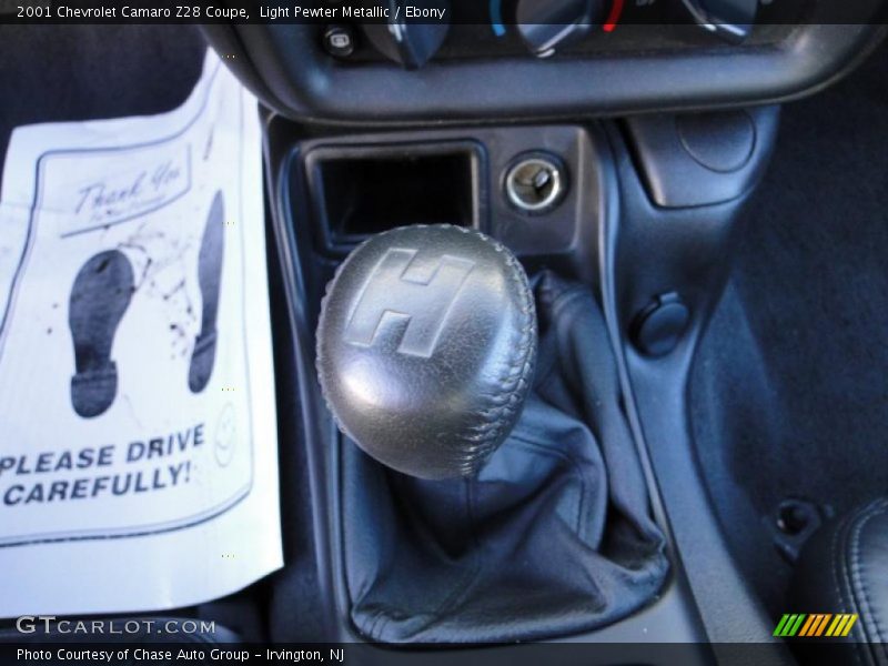 Light Pewter Metallic / Ebony 2001 Chevrolet Camaro Z28 Coupe