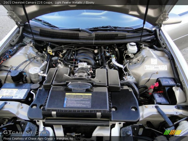 Light Pewter Metallic / Ebony 2001 Chevrolet Camaro Z28 Coupe